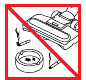 No recoger objetos en llamas