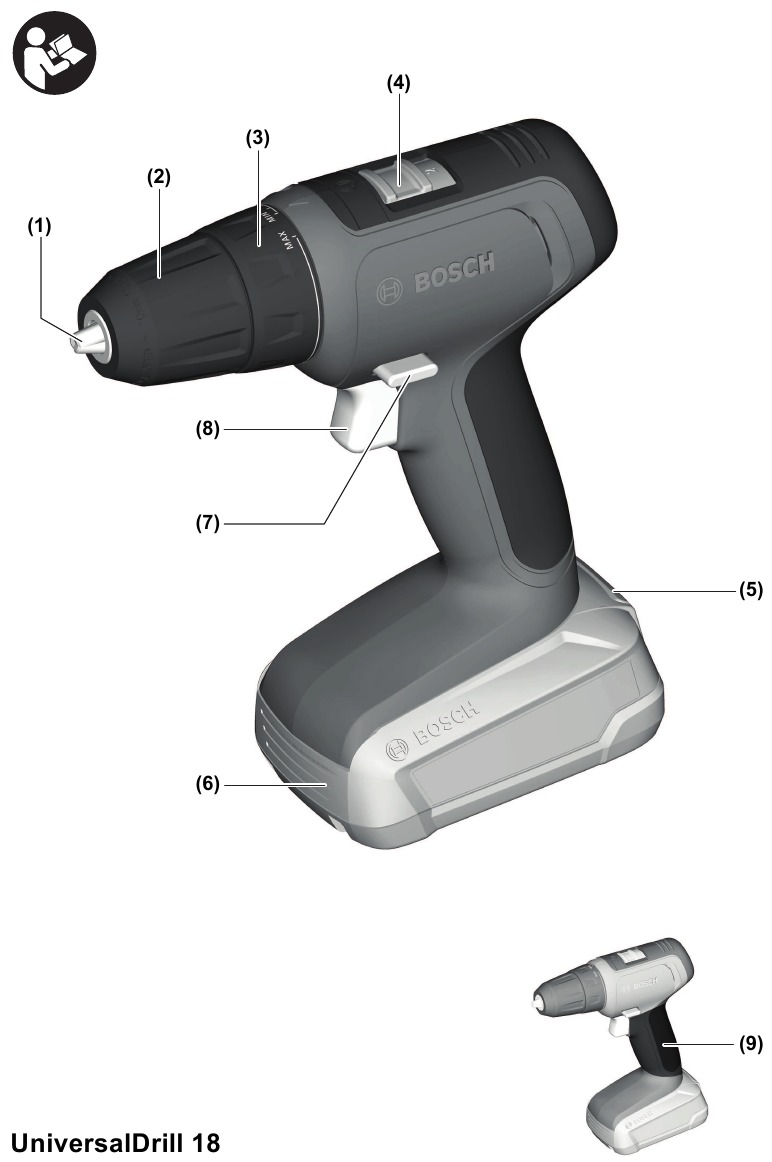 Bosch - UniversalDrill 18 - Características del producto Características del producto
