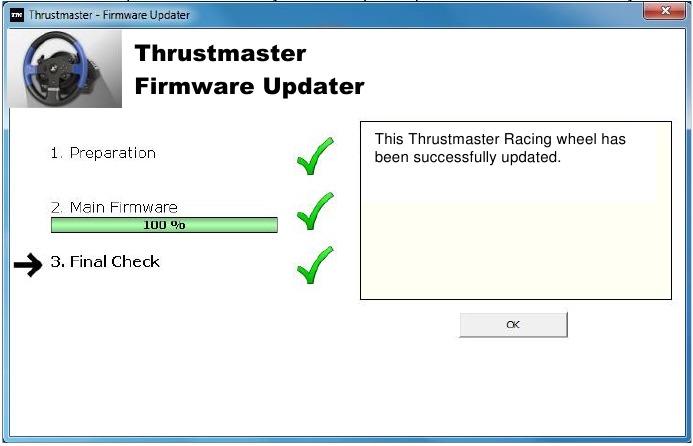 Thrustmaster - T150 - Reactivación de la unidad si no se reconoce - Paso 9 Reactivación de la unidad si no se reconoce - Paso 9