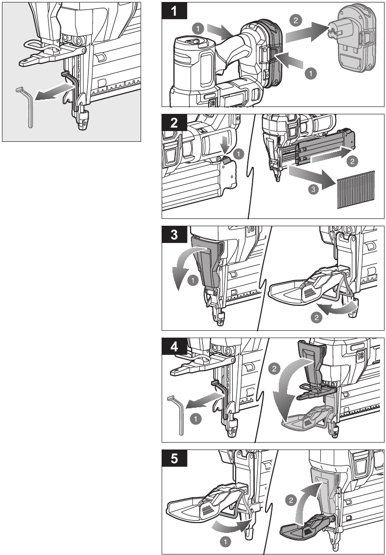 Ryobi - R18GN18 - Mantenimiento - Paso 1 Mantenimiento - Paso 1