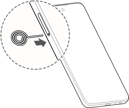 Nubia - Focus 5G - Configurando su teléfono - Paso 1 Configurando su teléfono - Paso 1