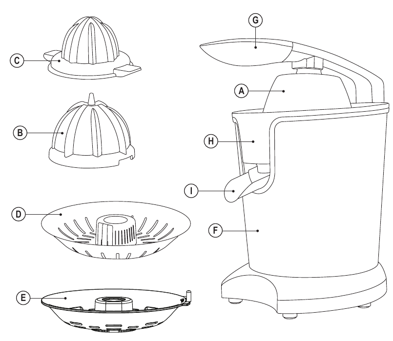 Black & Decker - BXCJ350E - DESCRIPCIÓN DESCRIPCIÓN