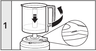 KitchenAid - KFC0516 - MONTAJE Y FUNCIONAMIENTO - Paso 1 MONTAJE Y FUNCIONAMIENTO - Paso 1