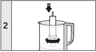 KitchenAid - KFC0516 - MONTAJE Y FUNCIONAMIENTO - Paso 2 MONTAJE Y FUNCIONAMIENTO - Paso 2