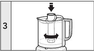 KitchenAid - KFC0516 - MONTAJE Y FUNCIONAMIENTO - Paso 3 MONTAJE Y FUNCIONAMIENTO - Paso 3