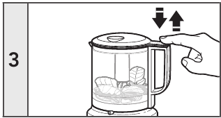 KitchenAid - KFC0516 - USO DEL DEPÓSITO PARA ROCEAR Y EL PICO VERTEDOR - Paso 3 USO DEL DEPÓSITO PARA ROCEAR Y EL PICO VERTEDOR - Paso 3