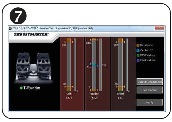 Thrustmaster - TFRP - SOFTWARE DE CALIBRACIÓN AVANZADA SOFTWARE DE CALIBRACIÓN AVANZADA 