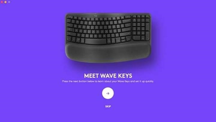 Logitech - Wave Keys - Personaliza Wave Keys con la aplicación Logitech Options+ - Paso 2 Personaliza Wave Keys con la aplicación Logitech Options+ - Paso 2