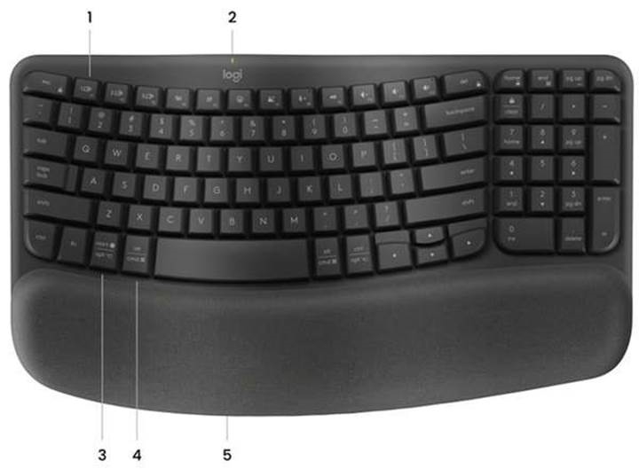 Logitech - Wave Keys - DESCRIPCIÓN GENERAL DEL PRODUCTO DESCRIPCIÓN GENERAL DEL PRODUCTO