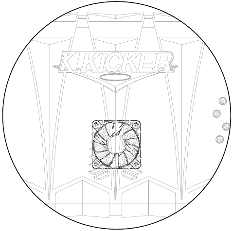 Kicker - KX - Principio de funcionamiento de las salidas de refrigeración de inducción forzada Principio de funcionamiento de las salidas de refrigeración de inducción forzada