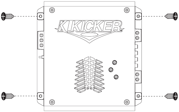 Kicker - KX - Instrucciones de montaje - Paso 2 Instrucciones de montaje - Paso 2