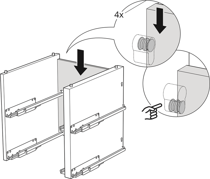IKEA - NORDLI - Configuración - Paso 13 Configuración - Paso 13