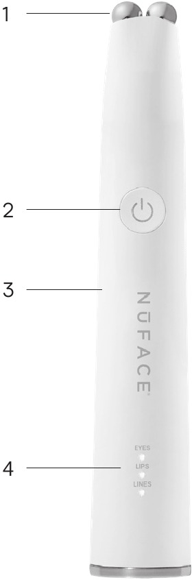 NuFACE - FIX MicroWand - CONOZCA SU DISPOSITIVO - Parte 1 CONOZCA SU DISPOSITIVO - Parte 1