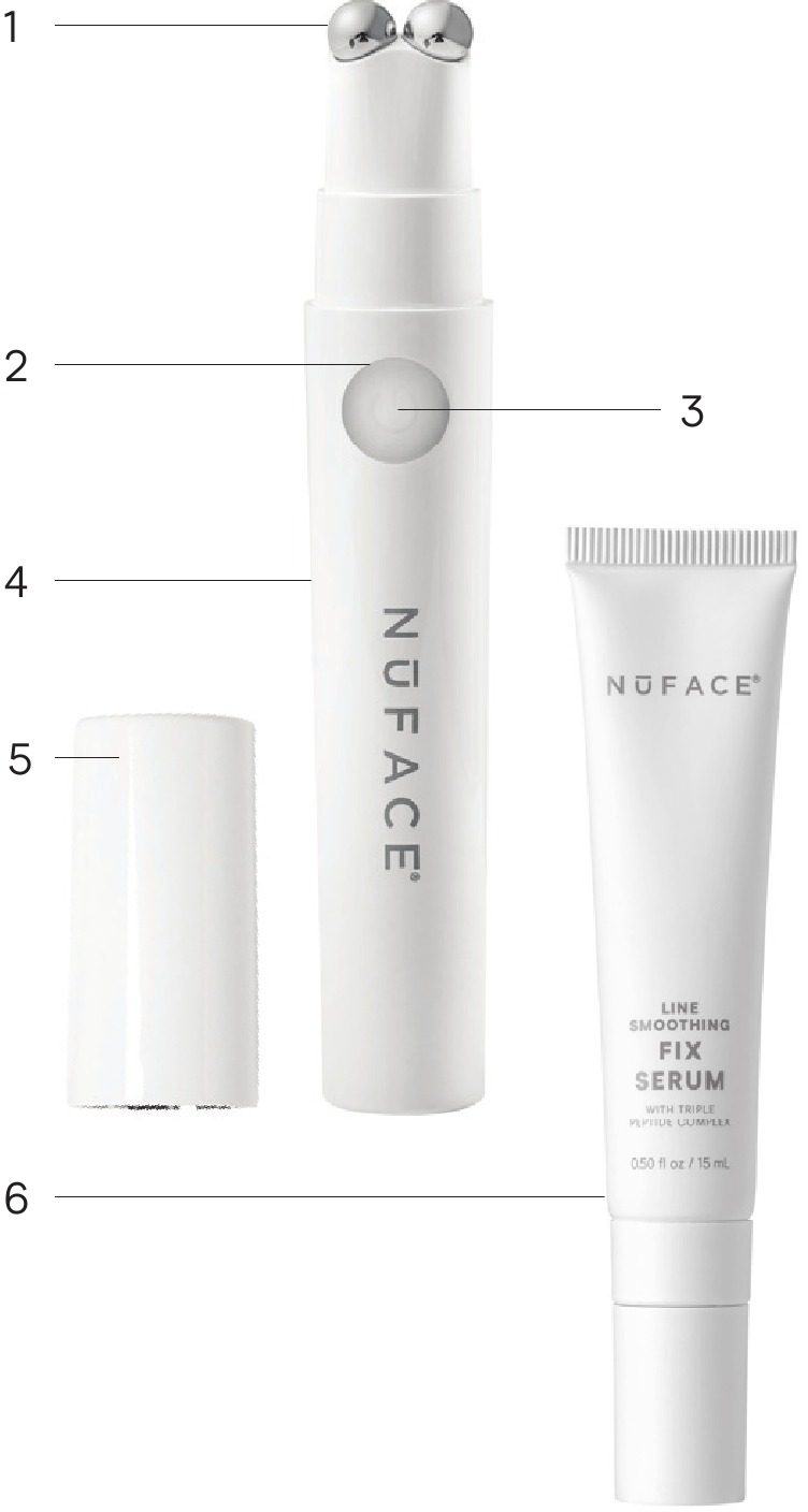 NuFACE - FIX - CONOZCA SU DISPOSITIVO CONOZCA SU DISPOSITIVO
