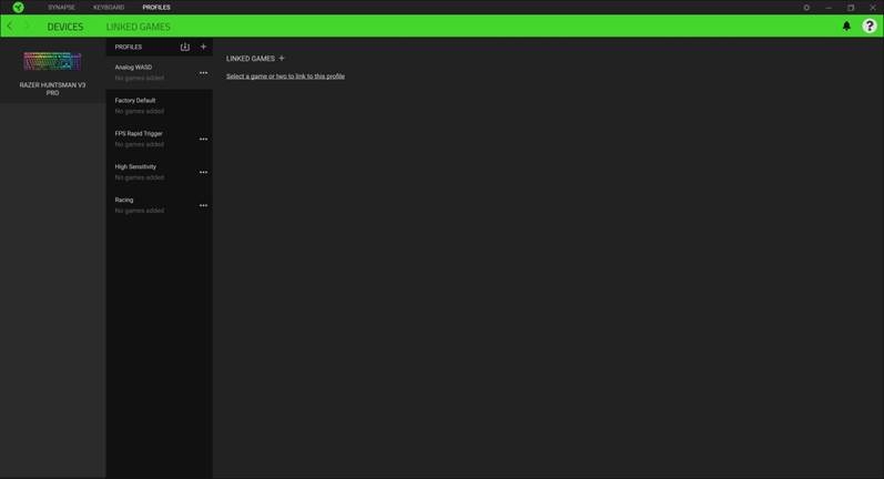 Razer - HUNTSMAN V3 PRO - Dispositivos Dispositivos