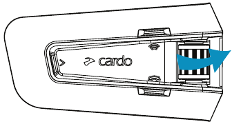 Cardo - PACKTALK EDGE - General - Bajar volumen General - Bajar volumen