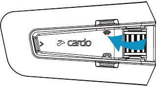 Cardo - PACKTALK EDGE - General - Subir volumen General - Subir volumen