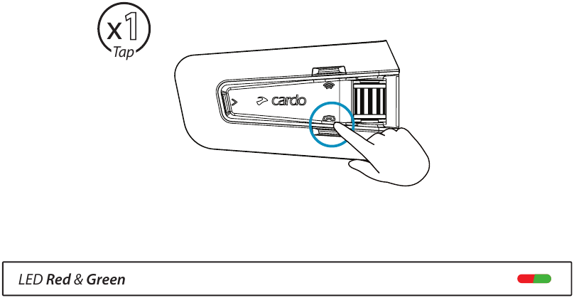Cardo - PACKTALK EDGE - Emparejamiento GPS - Paso 2 Emparejamiento GPS - Paso 2