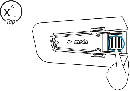 Cardo - PACKTALK EDGE - Música - Apagar la música Música - Apagar la música