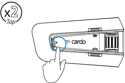 Cardo - PACKTALK EDGE - Radio - Presintonía anterior Radio - Presintonía anterior