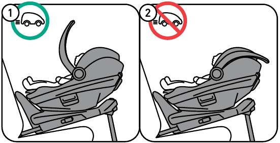 BESAFE - Go Beyond - Instalación del asiento en la Beyond Base - Paso 3 Instalación del asiento en la Beyond Base - Paso 3