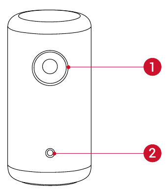 Anker - NEBULA Capsule 3 - Vista frontal Vista frontal