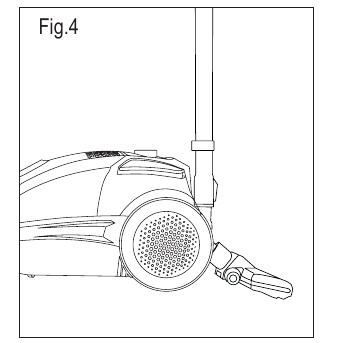 Black & Decker - BXVMB700E - PARKING POSITION - Step 2 POSICIÓN DE ESTACIONAMIENTO - Paso 2