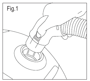 Black & Decker - BXVMB700E - VACUUMING FUNCTION FUNCIÓN DE ASPIRACIÓN