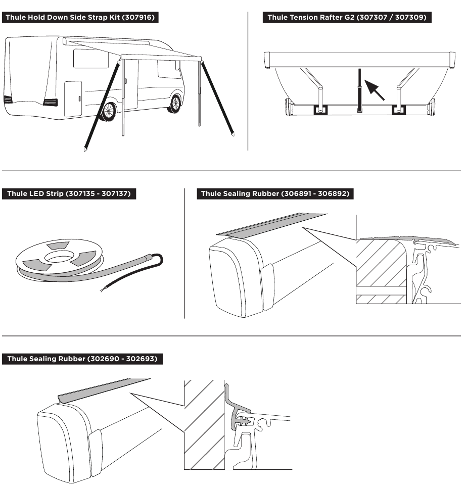 Thule - 4200 - ACCESORIOS - Paso 1 ACCESORIOS - Paso 1