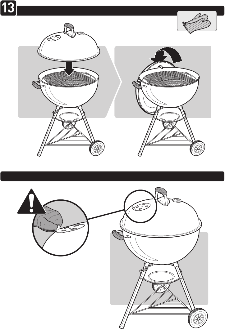 Weber - ORIGINAL KETTLE 57879 - MONTAJE - Paso 10 MONTAJE - Paso 10