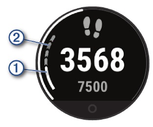 Garmin - LILY - Barra de movimiento Barra de movimiento