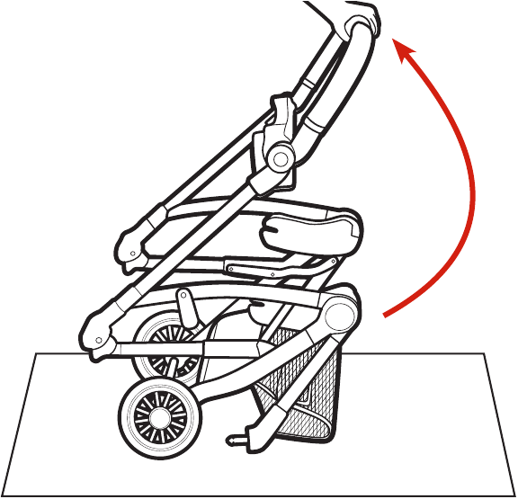 Graco - GoMax - Montaje - Para abrir la estructura - Paso 3 Montaje - Para abrir la estructura - Paso 3