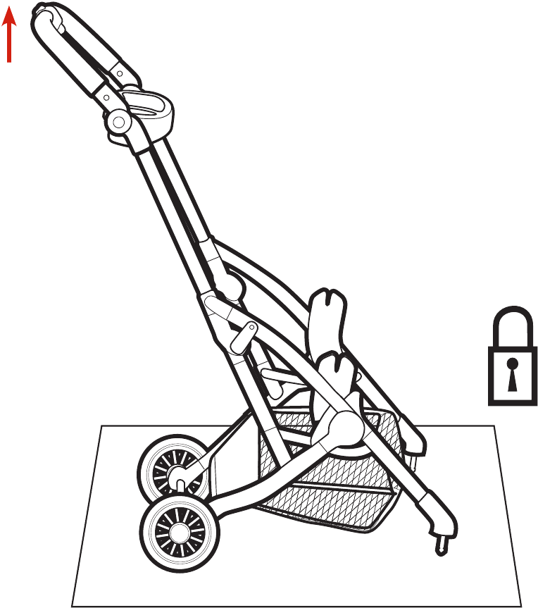 Graco - GoMax - Montaje - Para abrir la estructura - Paso 4 Montaje - Para abrir la estructura - Paso 4