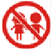 No colocar en la zona accesible para niños y mascotas.