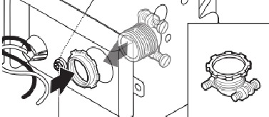 Whirlpool - WDF520PADM9 - Conexión de cable directo - Paso 2 Conexión de cable directo - Paso 2