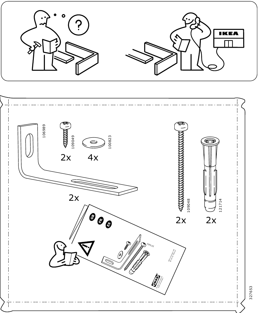 IKEA - SOLGUL - Antes de empezar - Paso 2 Antes de empezar - Paso 2