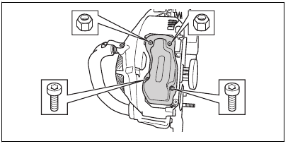 Husqvarna - T435 - Para realizar una comprobación del silenciador - Paso 4 Para realizar una comprobación del silenciador - Paso 4