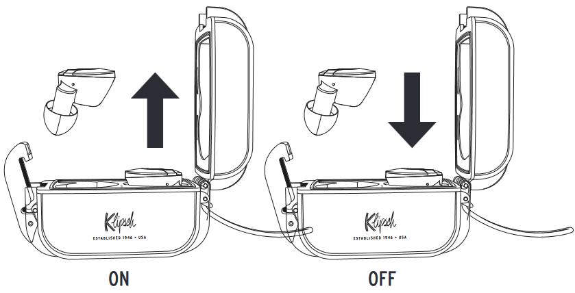 Klipsch - T5 II - ALIMENTACIÓN - Ejemplo 2 ALIMENTACIÓN - Ejemplo 2
