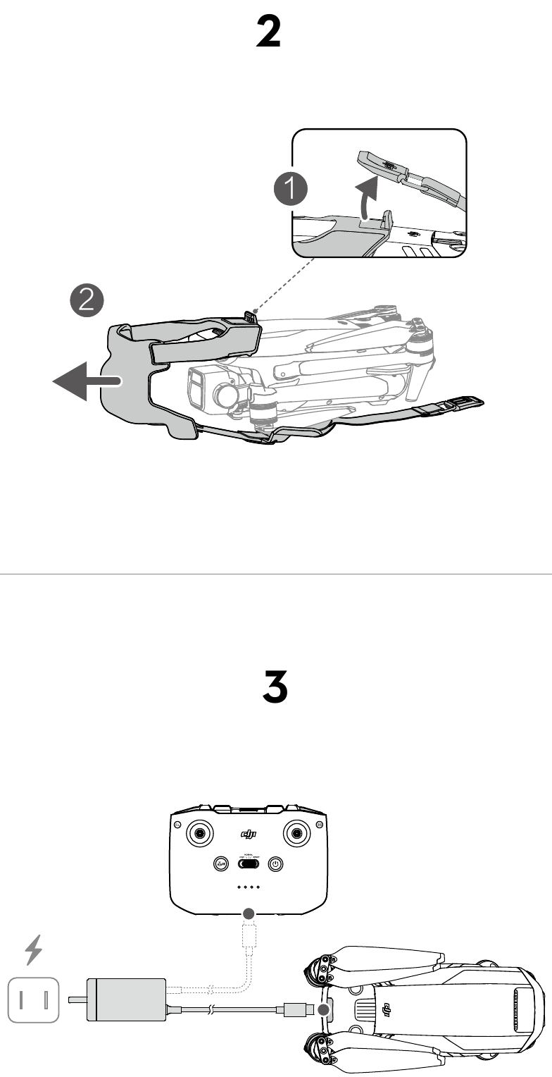 dji - MAVIC 3 - Configuración - Paso 2 Configuración - Paso 2