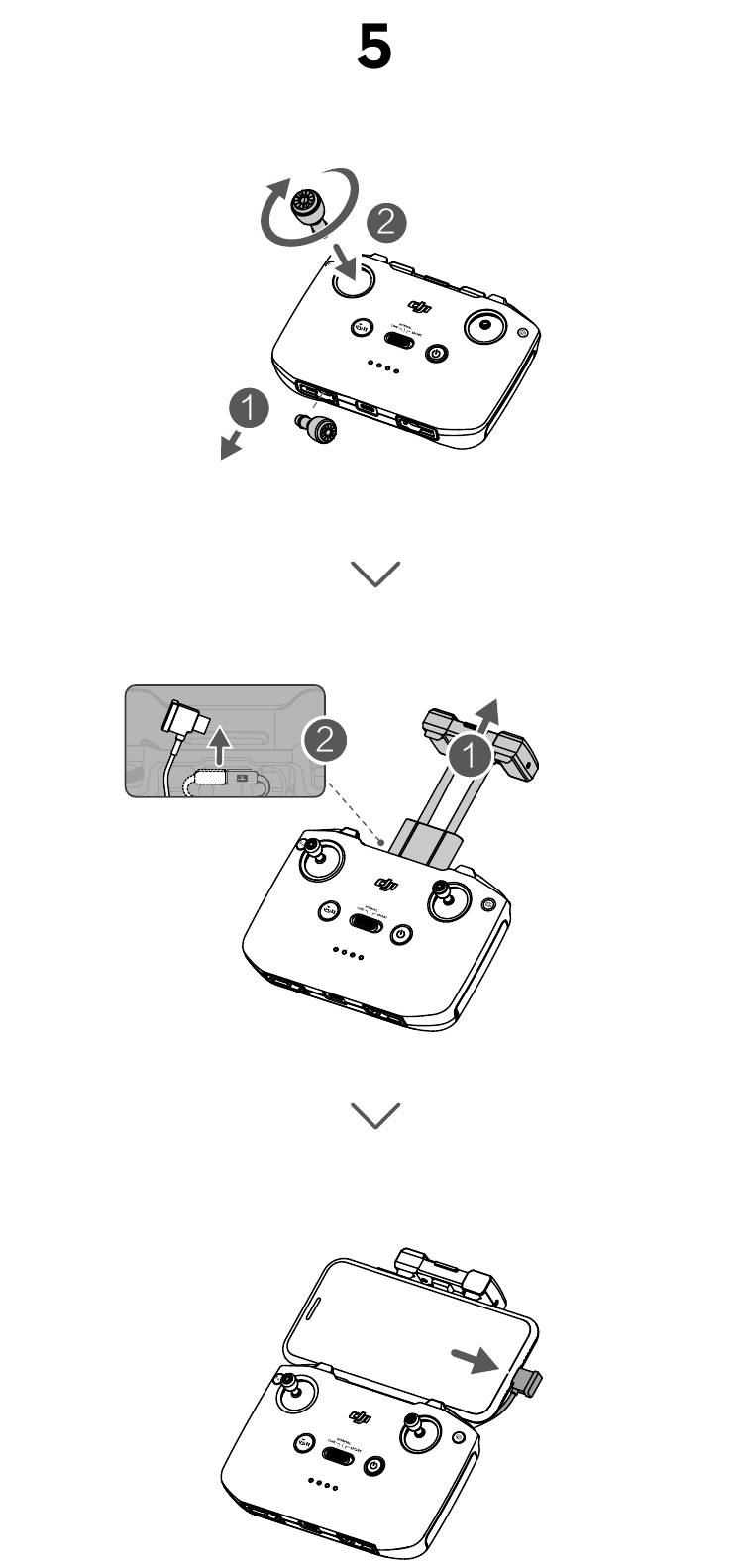 dji - MAVIC 3 - Configuración - Paso 4 Configuración - Paso 4