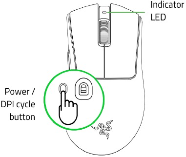 Razer - DEATHADDER V3 HYPERSPEED - PERSONALIZING YOUR UNIT WITH RAZER SYNAPSE PERSONALIZACIÓN DE LA UNIDAD CON RAZER SYNAPSE
