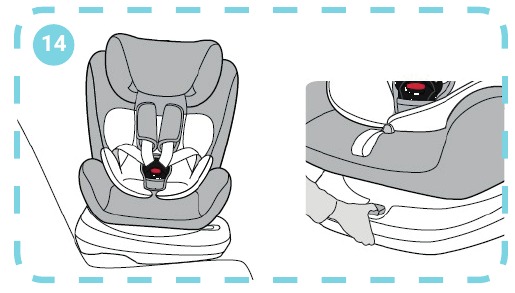 Lionelo - Bastiaan - ROTACIÓN DE LA SILLA DE SEGURIDAD ROTACIÓN DE LA SILLA DE SEGURIDAD