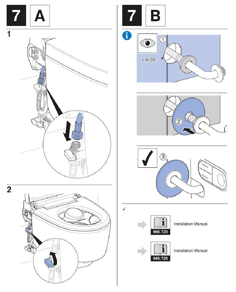 Geberit - AQUACLEAN MERA - Configuración - Paso 16 Configuración - Paso 16