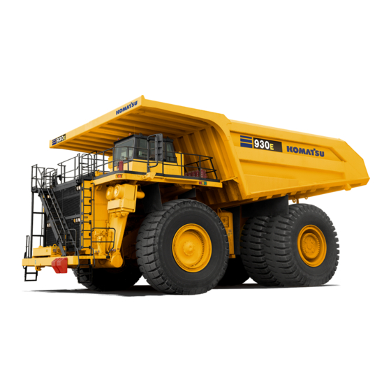 E Se Electric Mining Truck Komatsu Off