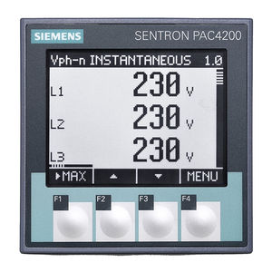 SIEMENS SENTRON PAC4200 MANUAL DE SISTEMA Descargar En PDF ManualsLib