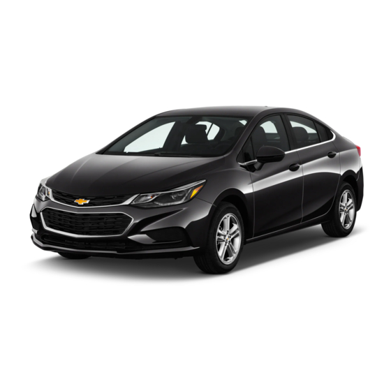 Chevrolet Cruze Manual De Instrucciones Descargar En Pdf Manualslib