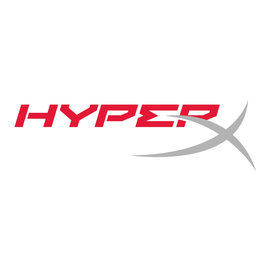 HyperX ChargePlay Duo Guia De Inicio Rapido