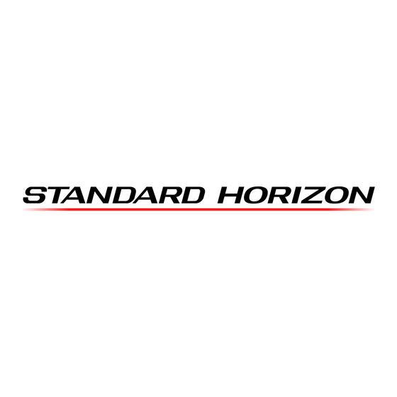 Standard Horizon MATRIZ NMEA2000 GPS Manual Del Propietário