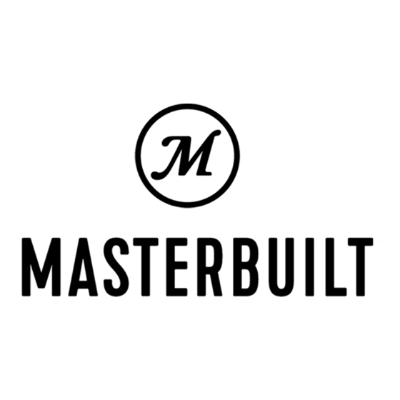 Masterbuilt MB20071322 Manual Del Usuario
