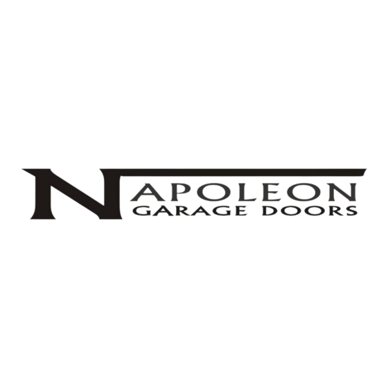 Napoleon BUILT-IN Serie Instrucciones De Montaje